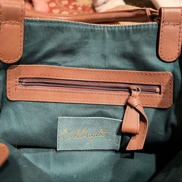 Anthropologie Garden Guest Tote Fox Miss Albright bag - Picture 5 of 13